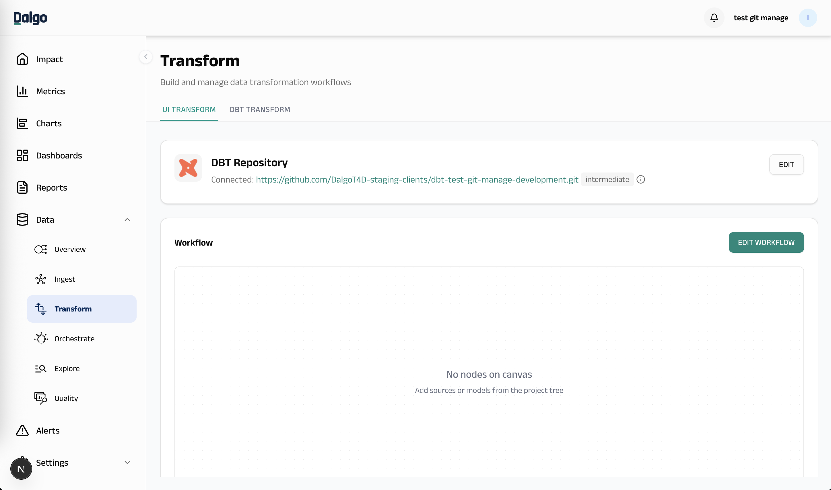 UI Transform tab